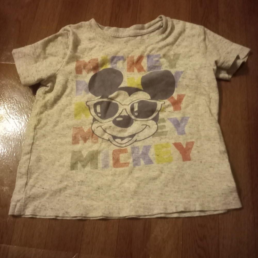 Garanimals Cream Mickey Mouse Kids T-Shirt